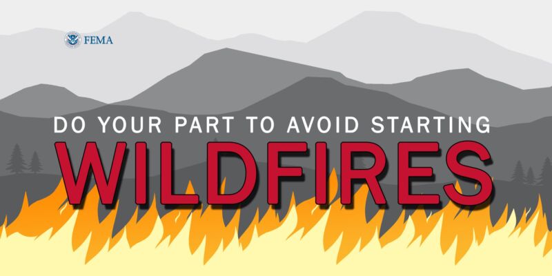 Image for the Tweet beginning: Most wildfires start from everyday