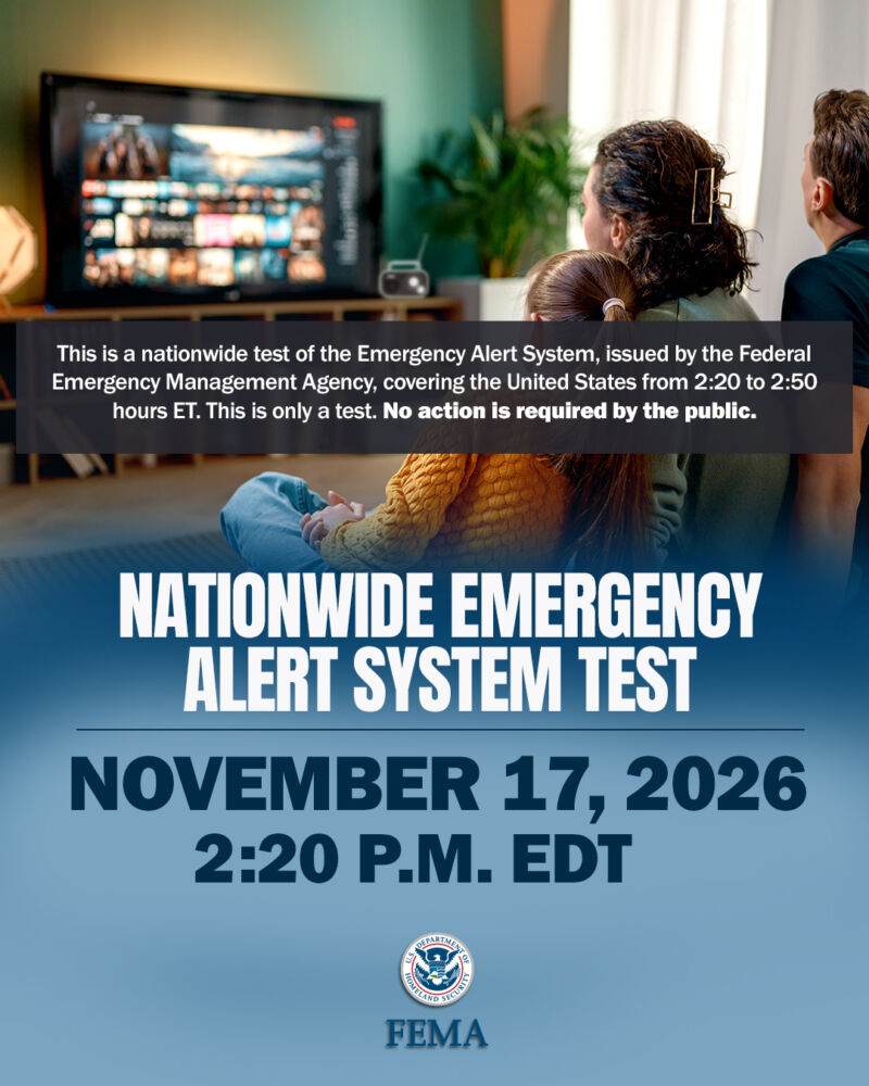Image for the Tweet beginning: FEMA and the @FCC will