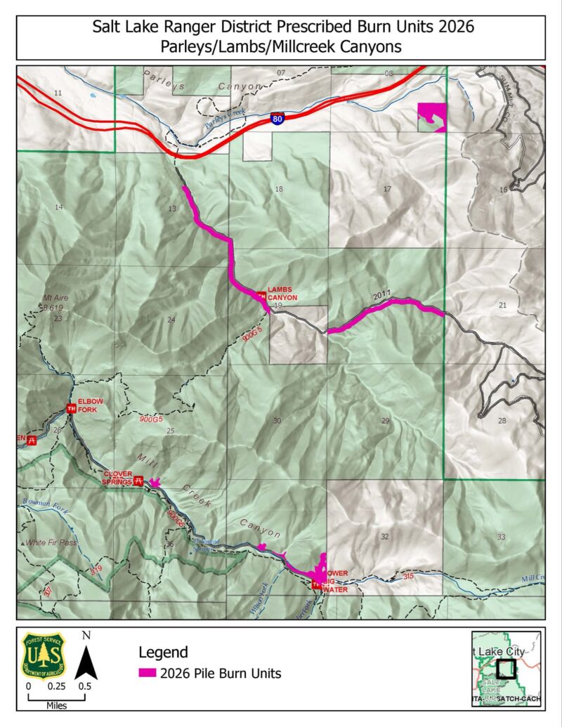 Image for the Tweet beginning: #uwcnf The Uinta-Wasatch-Cache National Forest